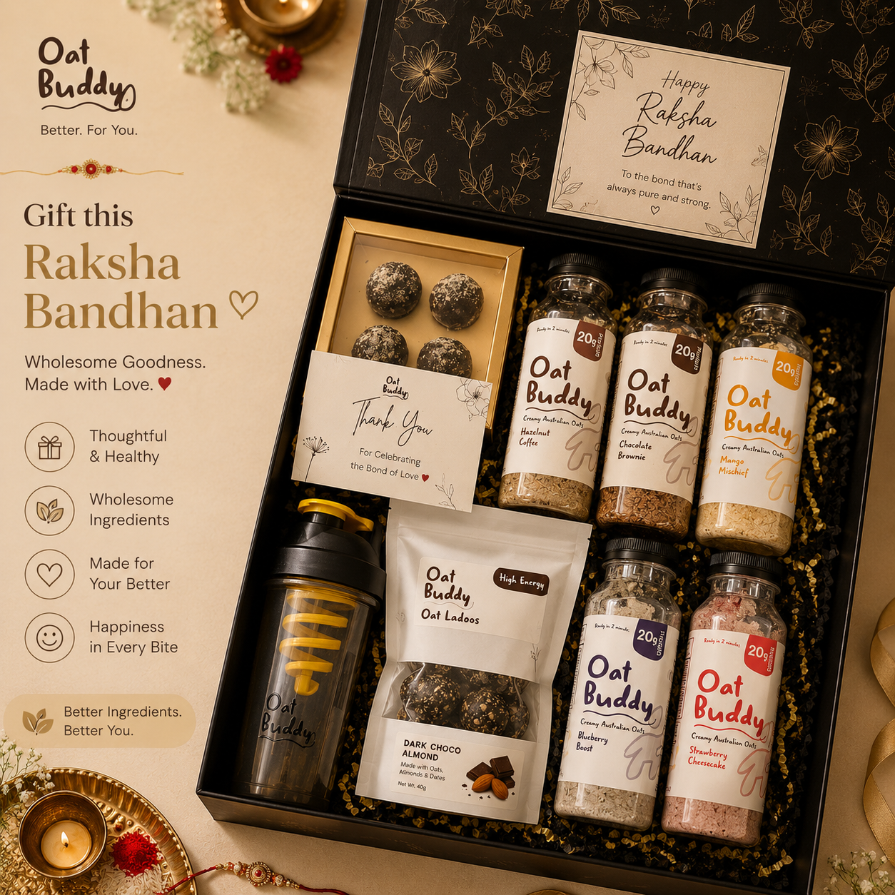 OatBuddy Rakhi Hamper packshot