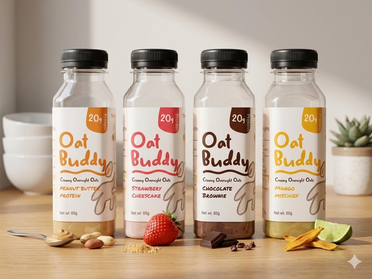 OatBuddy Overnight Oats packshot